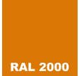Peinture Sol Ciment - Metaltop - Orange jaune - RAL 2000 - Pot 5L