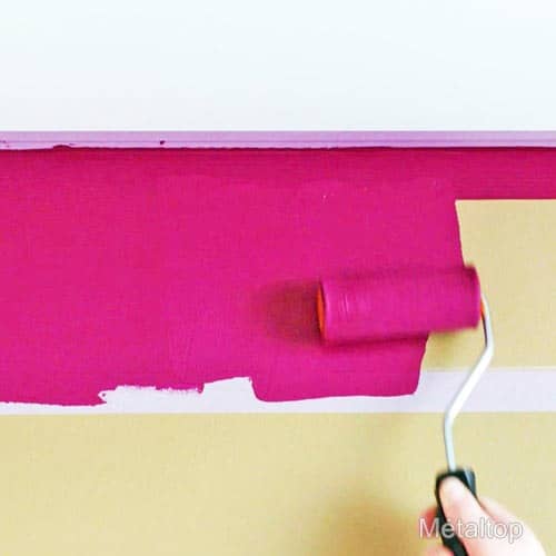 Peinture Mur Et Plafond - Metaltop - Violet rouge - RAL 4002 - Pot 20L 2