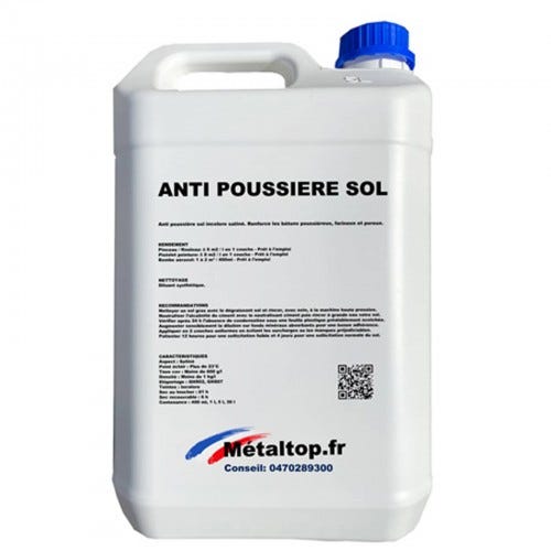 Anti Poussiere Sol - Metaltop - Incolore - RAL Incolore - Pot 5L 0