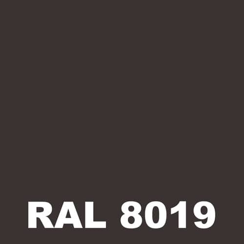 Laque Polyurethane - Metaltop - Brun gris - RAL 8019 - Pot 5L 1