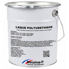 Laque Polyurethane - Metaltop - Brun orangé - RAL 8023 - Pot 5L 0