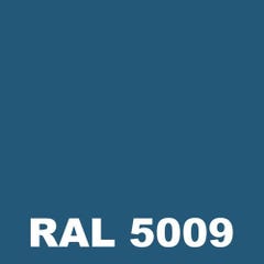 Peinture Fer Monocouche - Metaltop - Bleu azur - RAL 5009 - Bombe 400mL 1