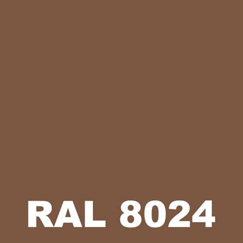 Peinture Temperature - Metaltop - Brun beige - RAL 8024 - Bombe 400mL 1