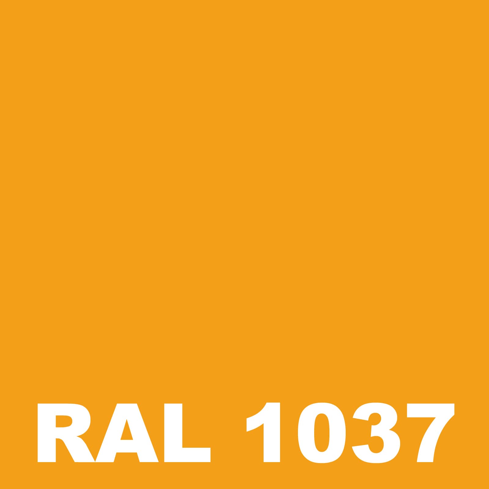 Peinture Industrielle - Metaltop - Jaune soleil - RAL 1037 - Bombe 400mL 1
