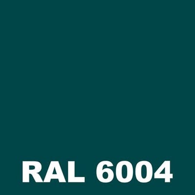 Peinture Temperature - Metaltop - Vert bleu - RAL 6004 - Pot 25L 1