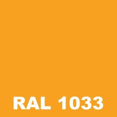Peinture Fer Monocouche - Metaltop - Jaune dahlia - RAL 1033 - Bombe 400mL 1