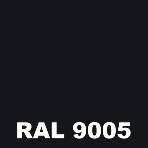 Laque Bi Composants - Metaltop - Noir foncé - RAL 9005 - Pot 5L 1