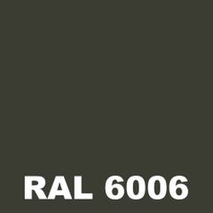 Peinture Portail Fer - Metaltop - Olive gris - RAL 6006 - Bombe 400mL 1