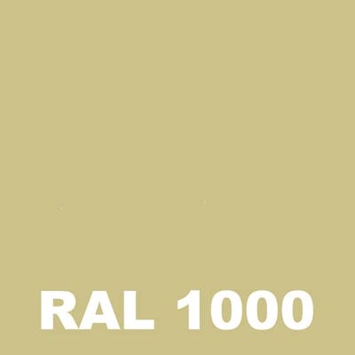 Peinture Temperature - Metaltop - Beige vert - RAL 1000 - Pot 25L 1