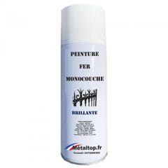 Peinture Fer Monocouche - Metaltop - Jaune narcisse - RAL 1007 - Bombe 400mL 0