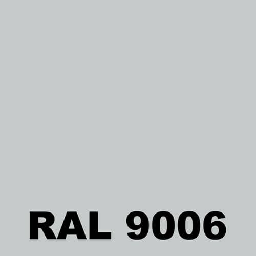 Laque Polyurethane Mat - Metaltop - Aluminium blanc - RAL 9006 - Pot 25L 1