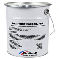Peinture Portail Fer - Metaltop - Gris soie - RAL 7044 - Pot 5L 0