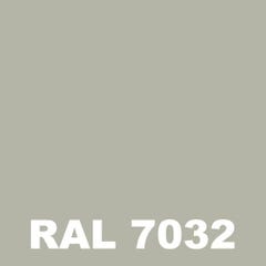 Peinture Temperature - Metaltop - Gris silex - RAL 7032 - Bombe 400mL 1