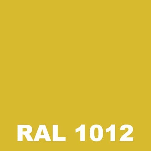 Peinture Industrielle - Metaltop - Jaune citron - RAL 1012 - Bombe 400mL 1