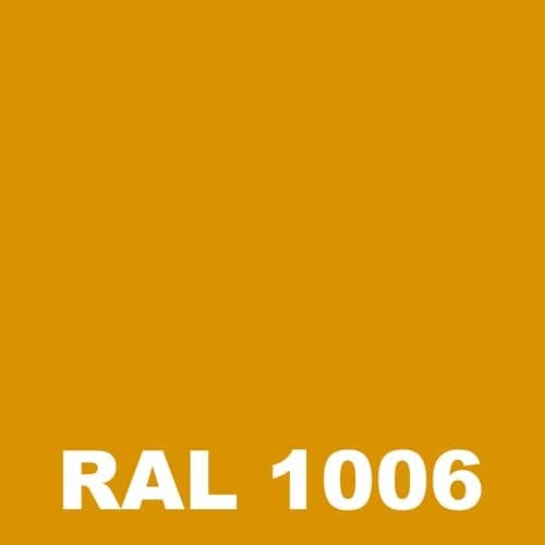 Peinture Portail Fer - Metaltop - Jaune mais - RAL 1006 - Bombe 400mL 1