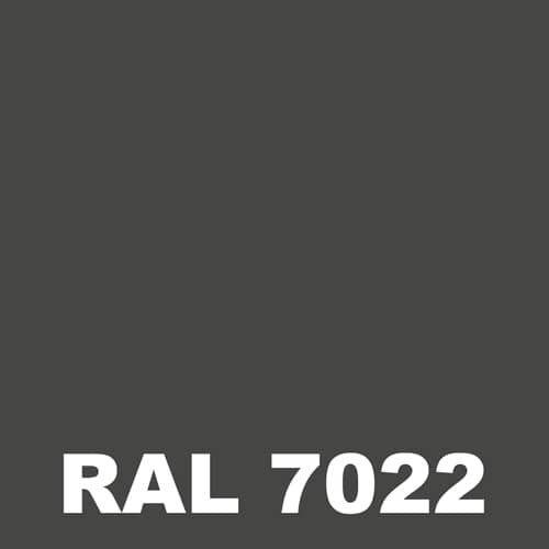 Peinture Portail Fer - Metaltop - Gris terre dombre - RAL 7022 - Bombe 400mL 1