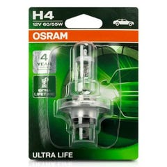 Ampoule pour voiture Osram 64193ULT H4 12V 60/55W 0