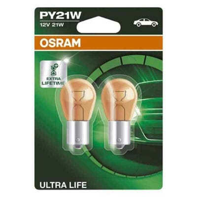 Ampoule pour voiture OS7507ULT-02B Osram OS7507ULT-02B PY21W 21W 12V (2 Pièces)