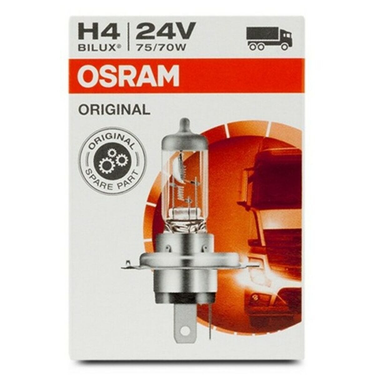 Ampoule pour voiture Osram 64196 H4 24V 75/70W 0