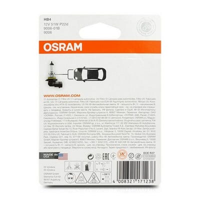 Ampoule pour voiture OS9006-01B Osram OS9006-01B HB4 51W 12V
