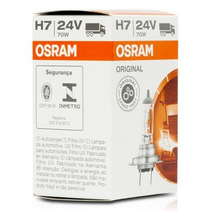 Ampoule pour voiture Osram 64215.TP H7 24V 70W 2