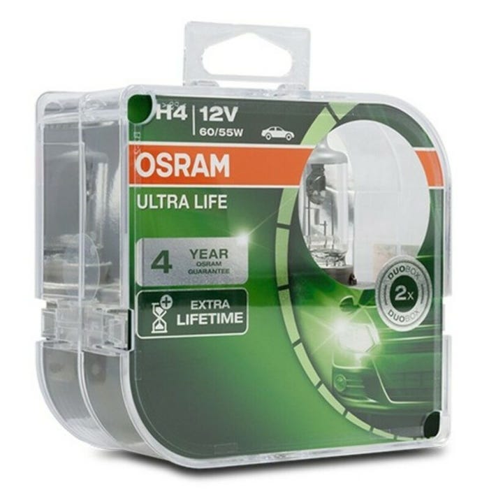 Ampoule pour voiture Osram Ultra Life H4 12V 60/55W 0