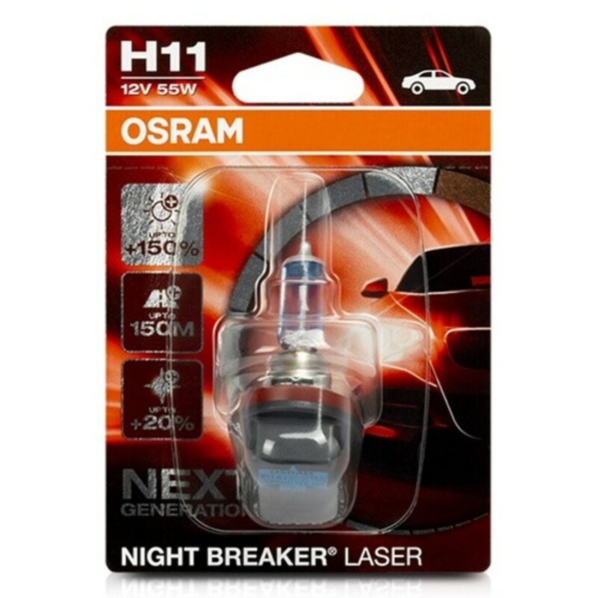 Ampoule pour voiture Osram 64211NL-01B H11 12V 55W 0