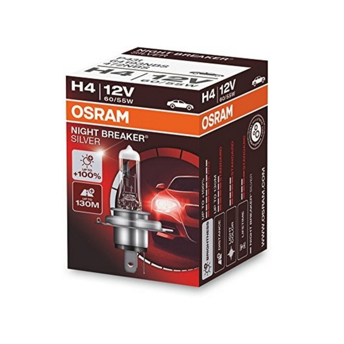 Ampoule pour voiture Osram 64193NBS H4 60/55W 12V 1