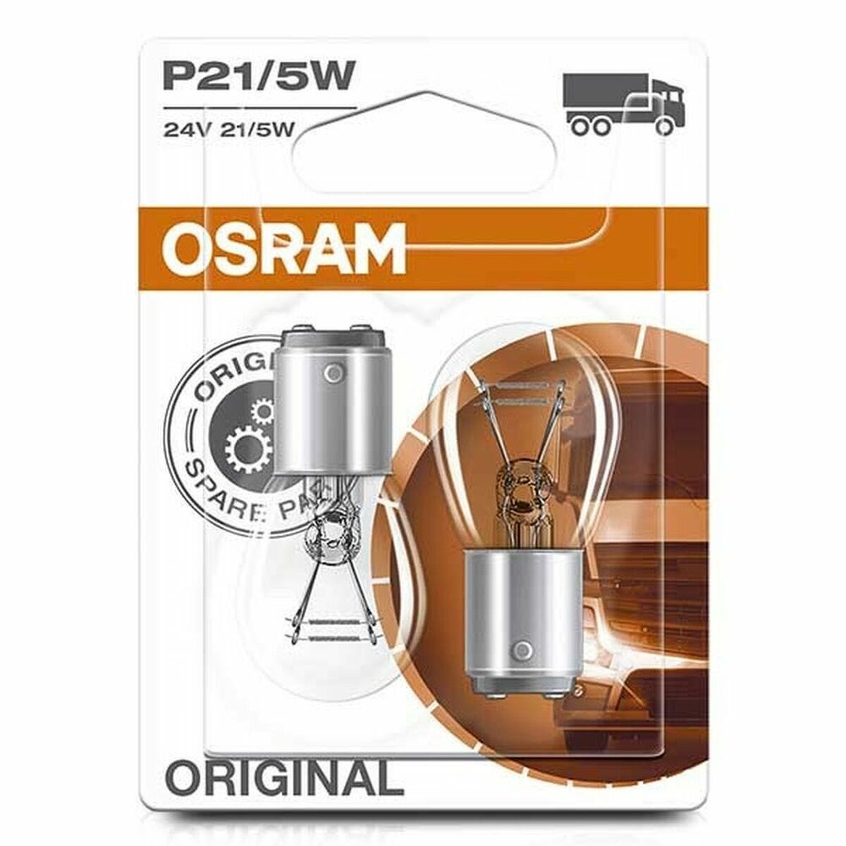 Ampoule pour voiture Osram OS7537-02B Camion 24 V P21/5W 2