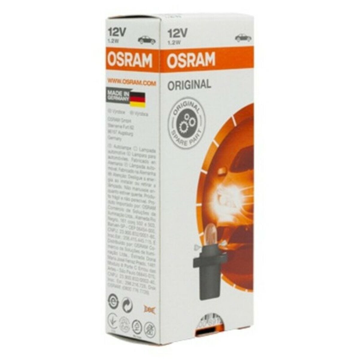 Ampoule pour voiture Osram 2721MF 12V 1,2W (10 pcs) 0