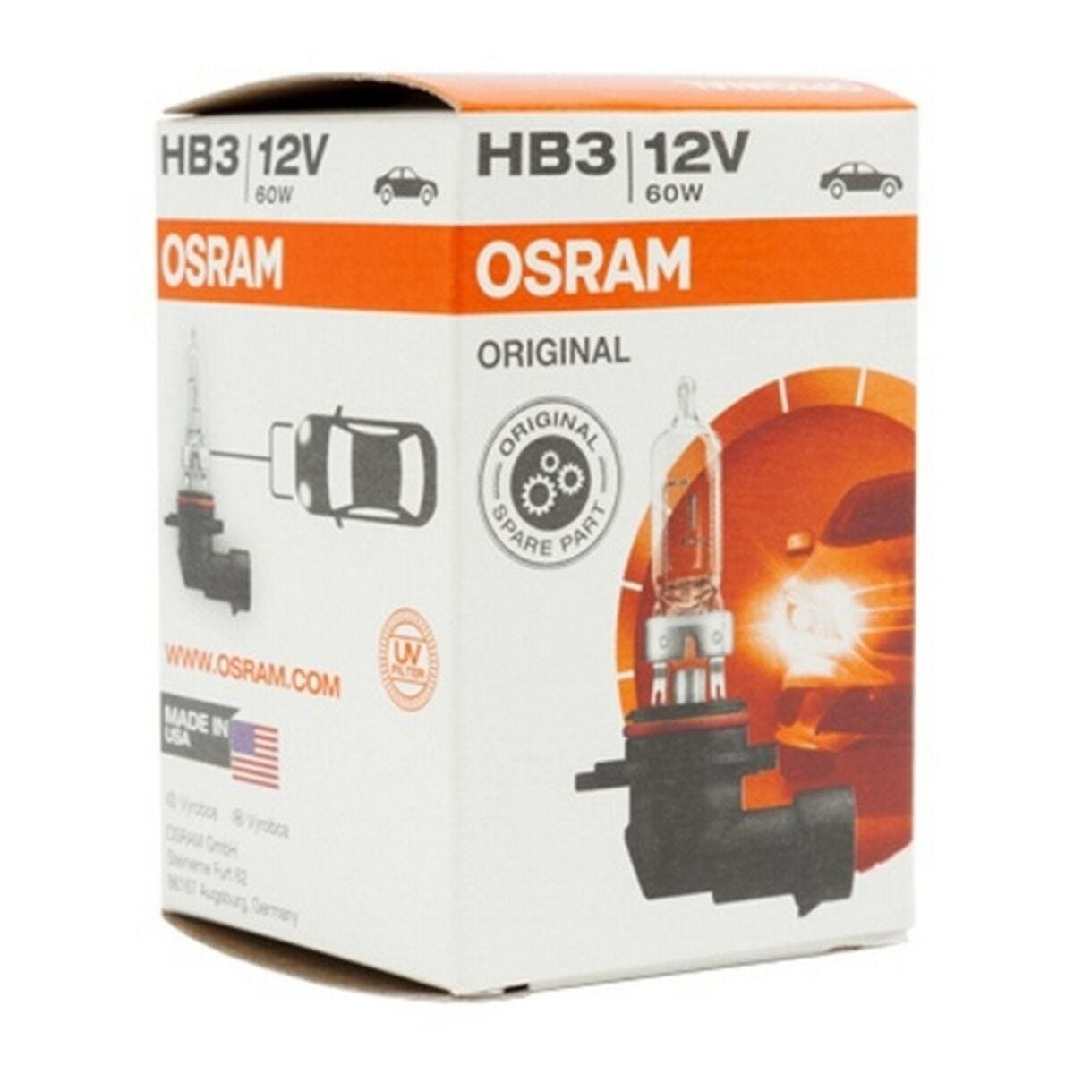 Ampoule pour voiture Osram HB3 12V 60W 2