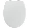 Abattant WC Plastique Blanc NILO ROSSIGNOL - L45 x larg38 x H4 cm