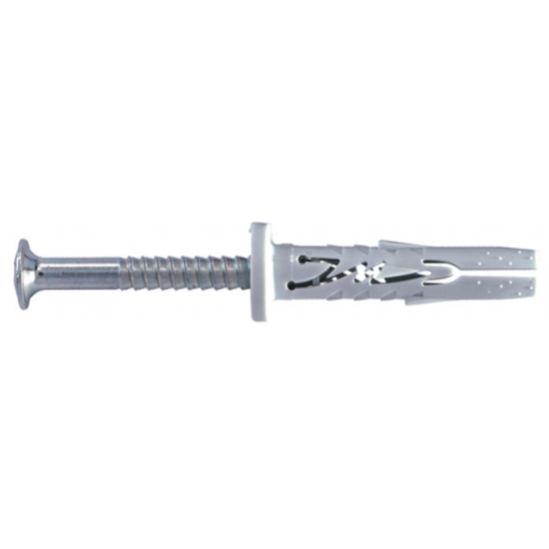 Boîte de 100 chevilles hit m à douille plate spit - collerette 20 mm - l.42 mm - ø 8 mm - 055378