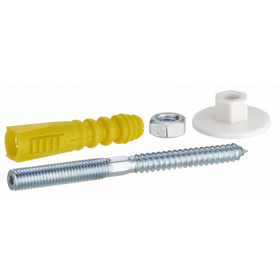 Kit fixations chauffe-eau sur paroi pleine NOYON & THIEBAULT - L 120 mm / M10 - 4112-C4