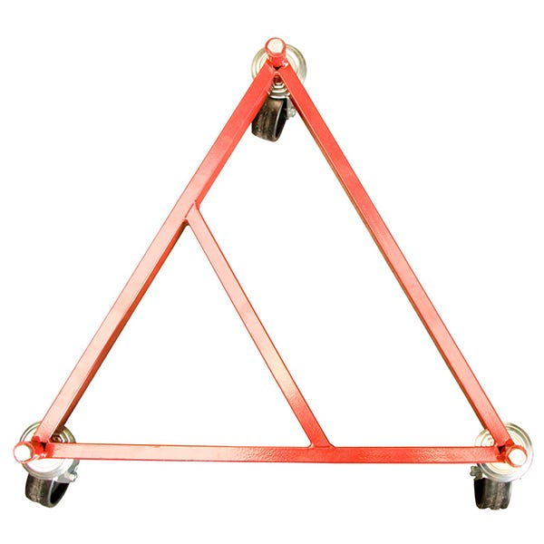 Rouleur de fût triangulaire - Charge max 400 kg - 840006955 2