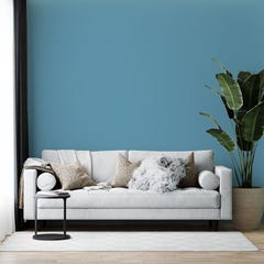 Peinture biosourcée et dépolluante murs et plafonds, Bleu Céruléen, Mate, 1L COLIBRI 3