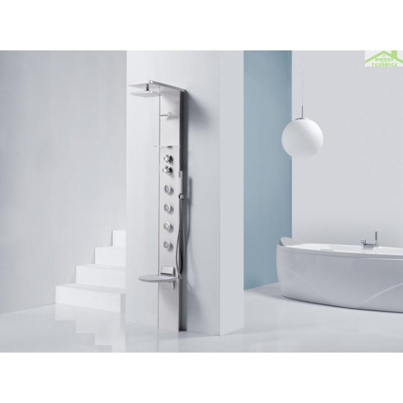 Colonne de douche hydromassante avec siège NOVELLINI CASCATA 3