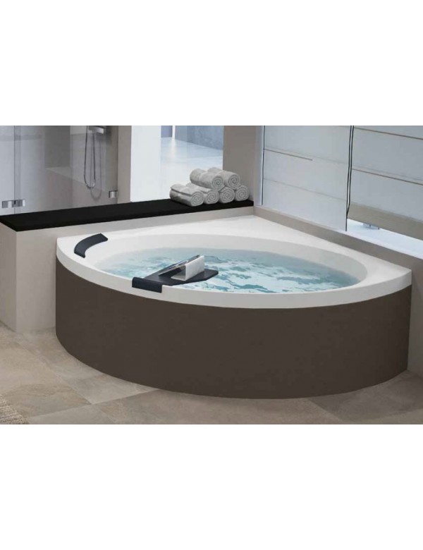 Baignoire d'angle en acrylique NOVELLINI DIVINA C 140X140 cm