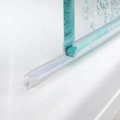 Schulte Joint d'étanchéité de douche bas Universel, 100 cm recoupable, pour porte 5 mm, E100058-5-2-99 1