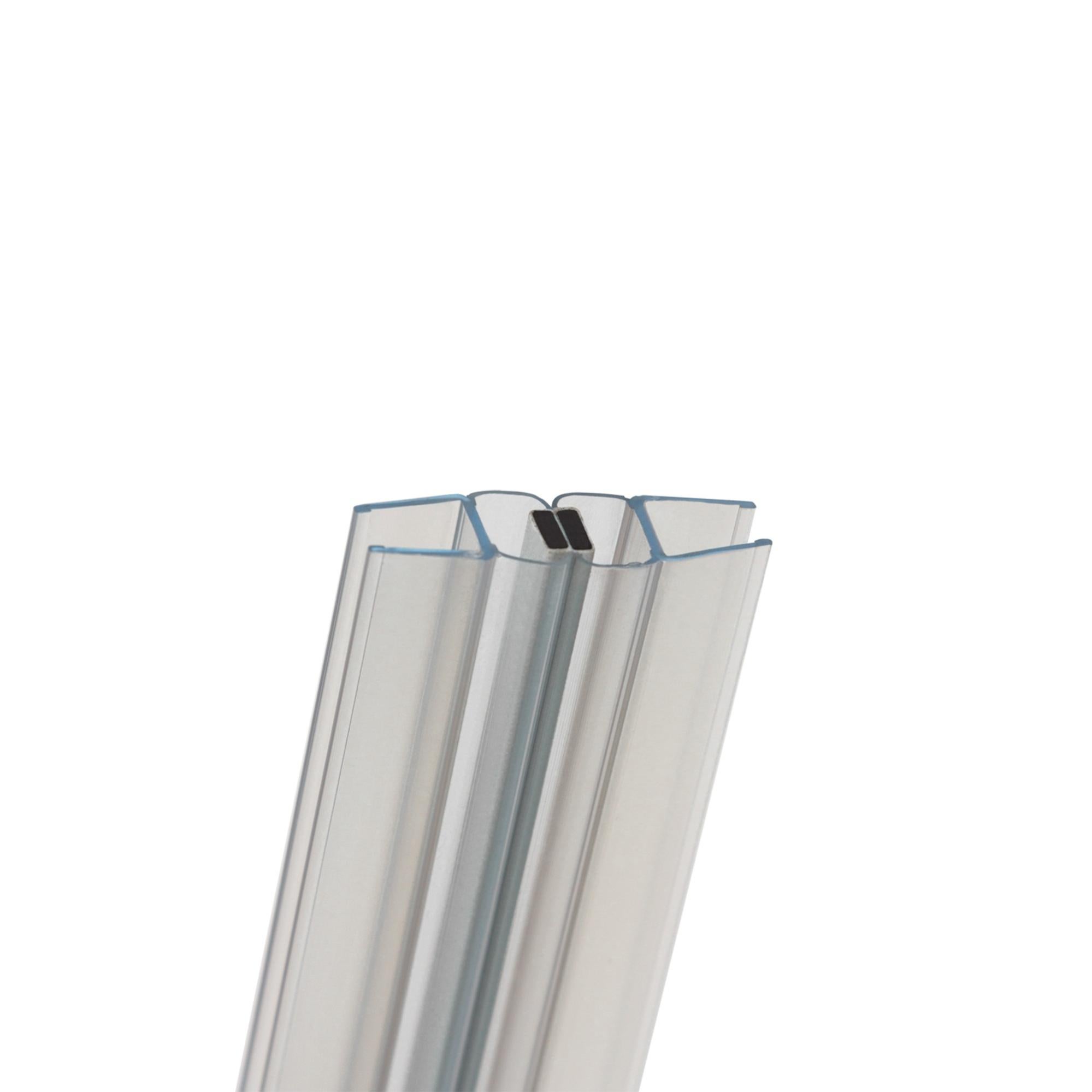 Joint d'étanchéité de douche bas Universel, Schulte, 100 cm recoupable,  pour porte pivotante 6 mm, E100058-6-99 + E100067-145-10