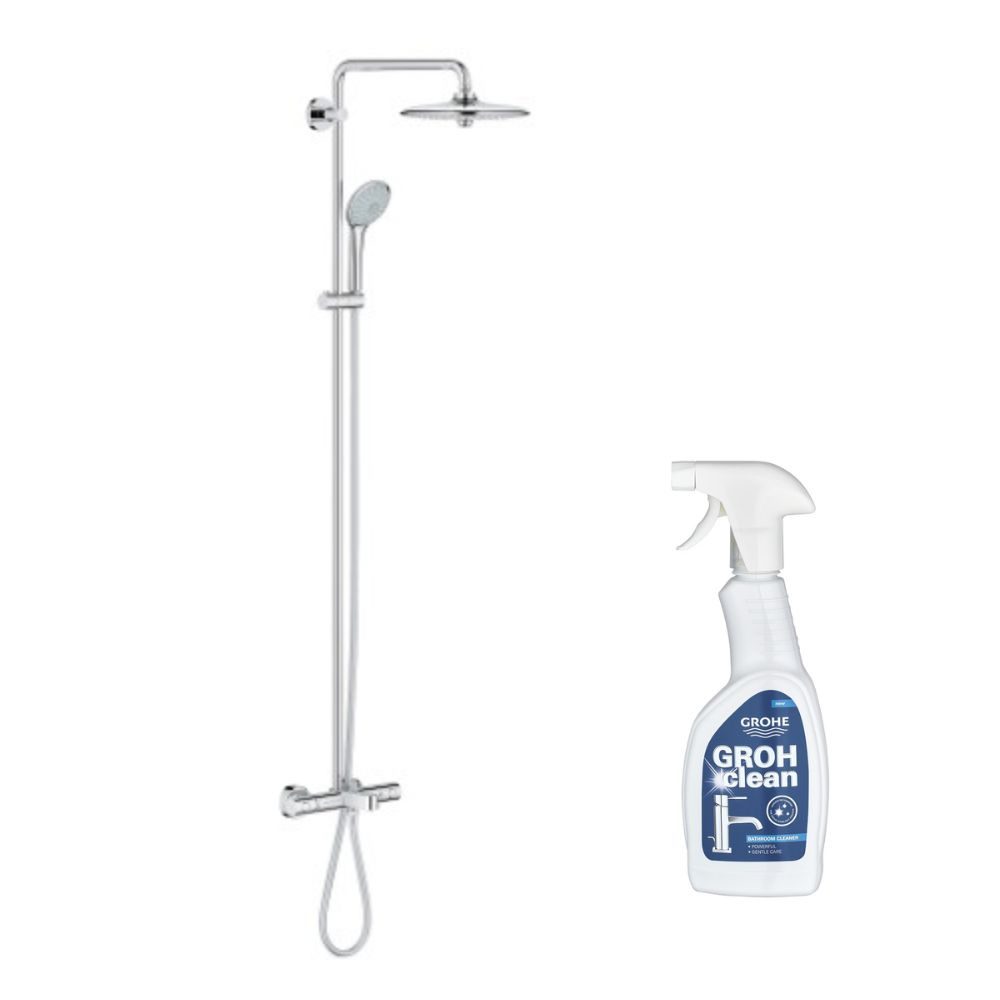 GROHE Colonne bain douche Euphoria System 260 avec nettoyant GrohClean