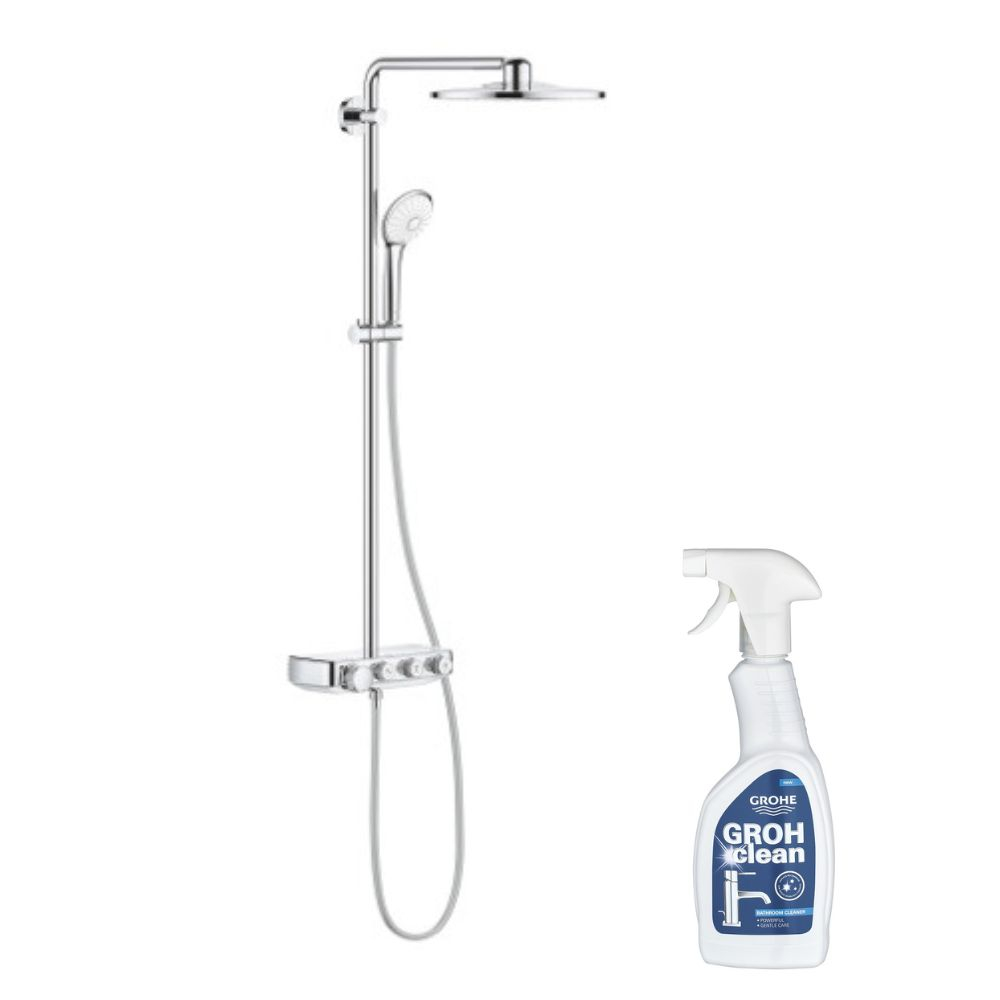 GROHE Colonne de douche thermostatique Euphoria SmartControl System 310 Duo avec nettoyant GrohClean