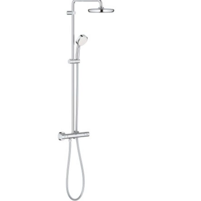 Colonne douche GROHE Tempesta Cosmopolitan System 210 + Nettoyant robinetterie Grohe GroheClean 3
