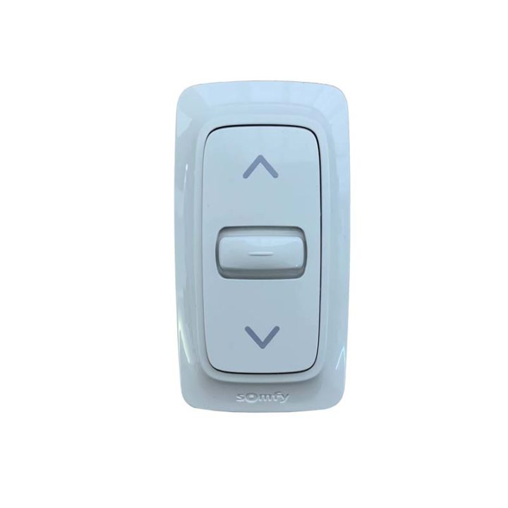 interrupteur inverseur filaire - pour motorisation filaire 230 volts - inis saillie fp - somfy 1800511