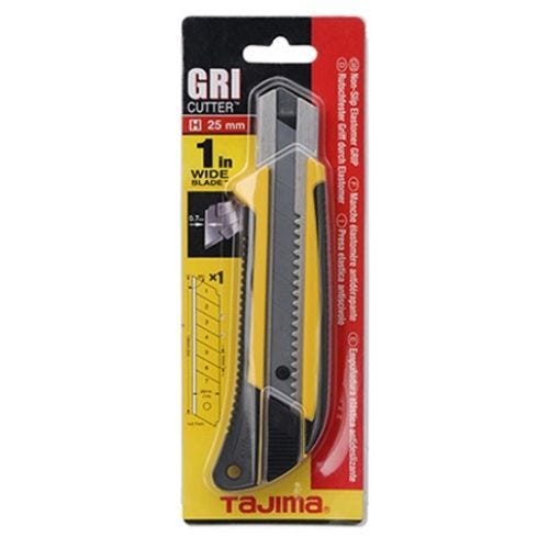 Cutter GRI auto-lock lame cassable Tajima 25 mm Repamine 3