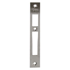 Gâche plate ISEO centrale inox pour Electa - 24x3x180 mm - 38030 1