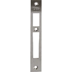 Gâche plate ISEO centrale inox pour Electa - 24x3x180 mm - 38030 0