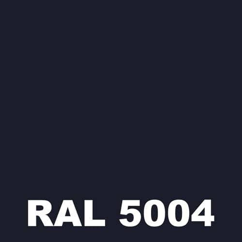 Laque Antirouille - Metaltop - Bleu noir - RAL 5004 - Pot 25L 1