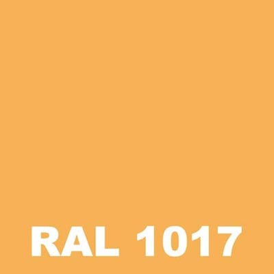 Peinture Fer Rouille - Metaltop - Jaune safran - RAL 1017 - Pot 1L 1