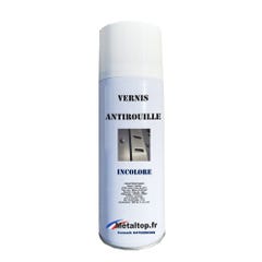 Vernis Antirouille - Metaltop - Incolore - RAL Incolore - Bombe 400mL
